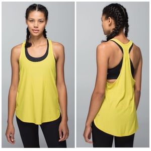 LULULEMON l 105 F Singlet Racerback Tank Pear